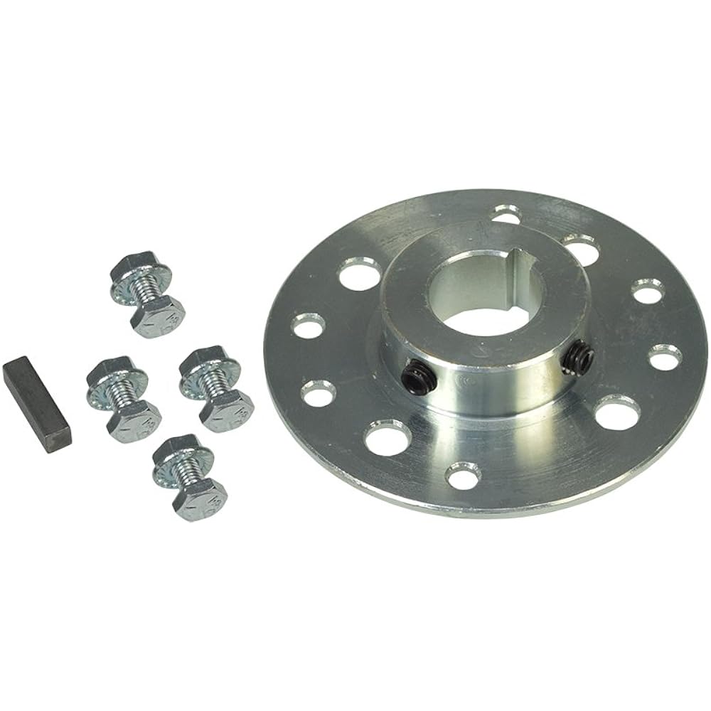 ALVEYTECH Sprocket brake hub 1 inch bore & 1/4 inch keyway for go -kart