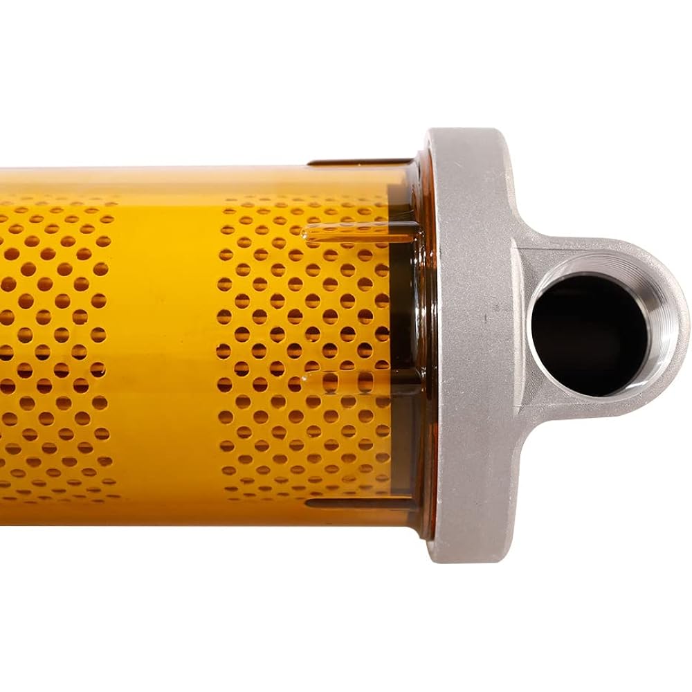 AULDAY B10-AL 496 Fuel Tank Filter Assemblies 30 Micron Flower 25 GPM 5 GPM Up to 150PSI Zinc Die Cast 1 inch NPT Pipe Gasoline and diesel replacement for replacement OE# B10-AL