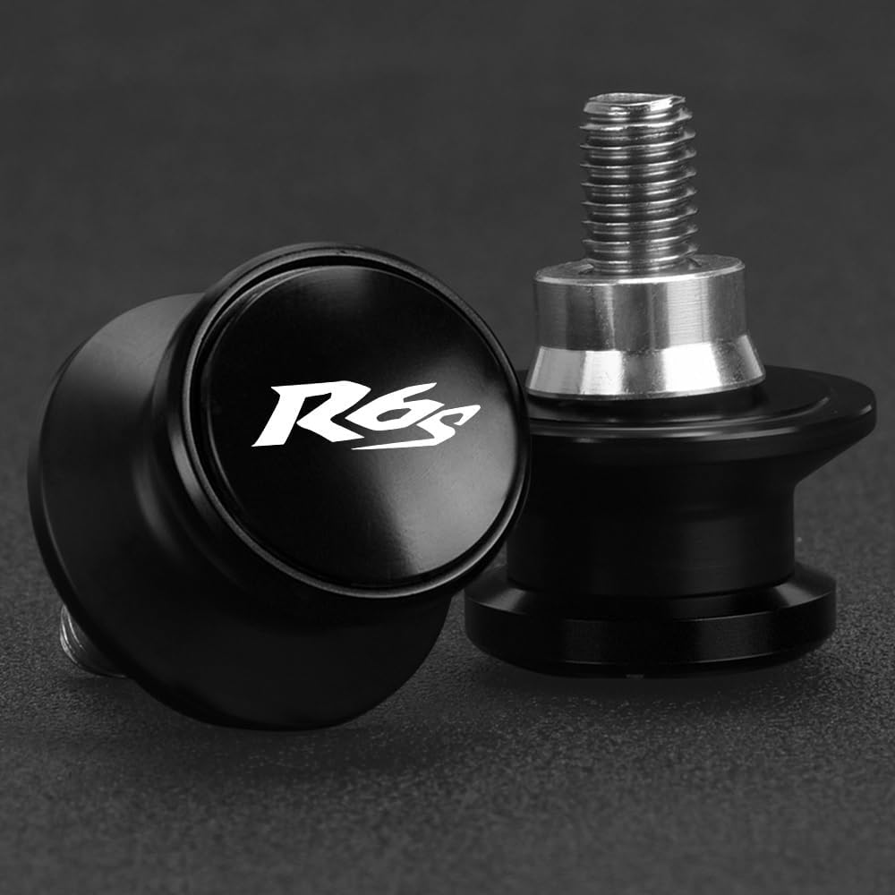 Rocker Arm Spool Motorcycle CNC Swing Arm Spool Slider Stand Screw for Yamaha R6S Canadian Version R6 Subversion R6 European Version 2006-2009 2008 (Color : 6mm-20)