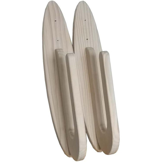 AquaRideo "Decorate your favorites!" Wooden Board Rack Parallel White