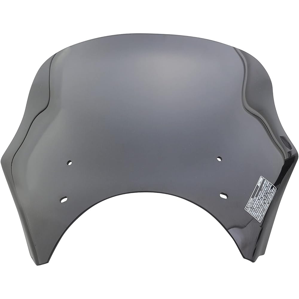 Daytona Motorcycle Single Screen Blast Barrier Smoke 68305