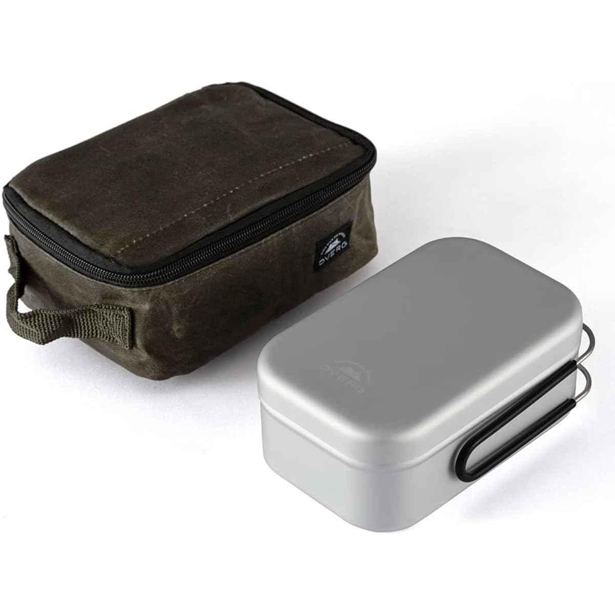 DVERG Mestin Aluminum rice bowl with scale, special case included, no seasoning required