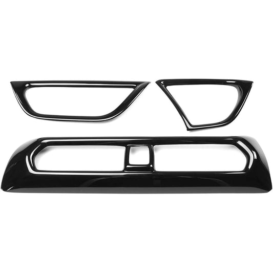 SecondStage Nissan Lukes 40 Series Duct Panel Piano Black/SHN0189BLK