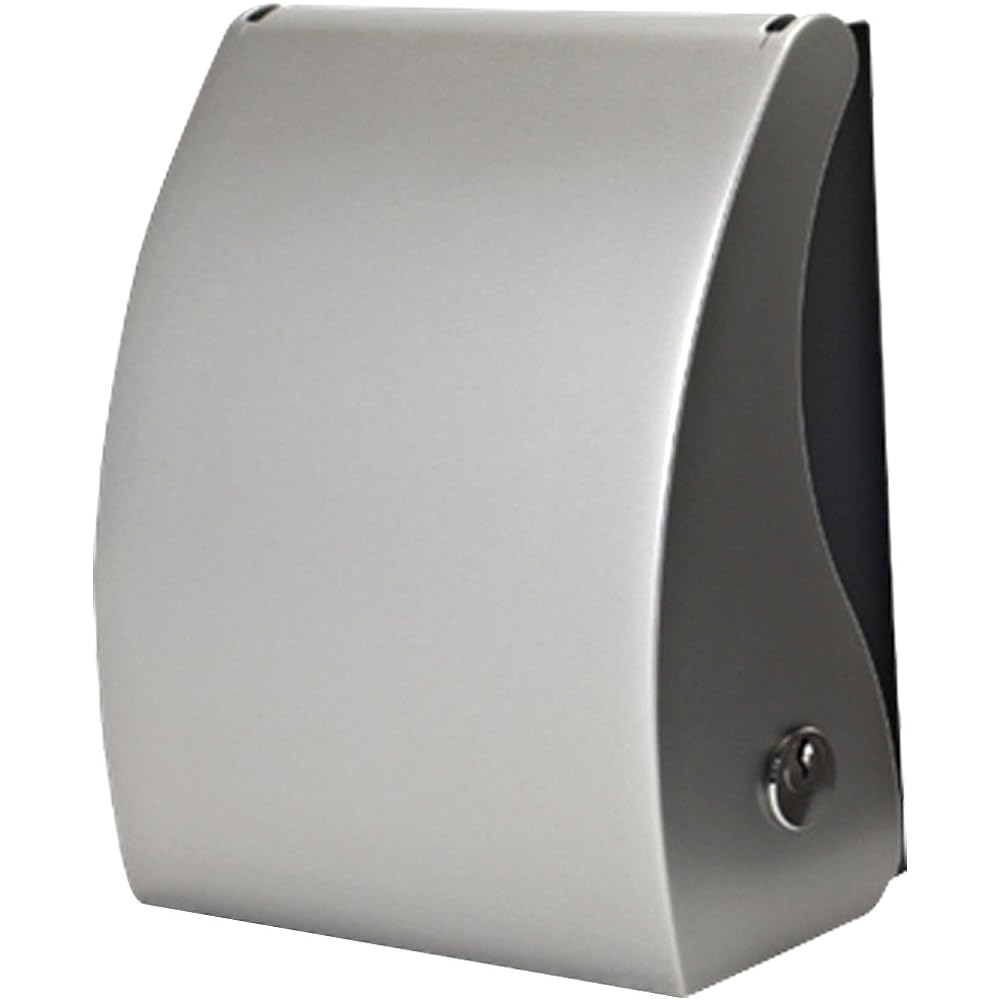 Kitagawa Industry Security Cover for Outdoor Outlet (Silver) [Product Number: KRDS10000SL]