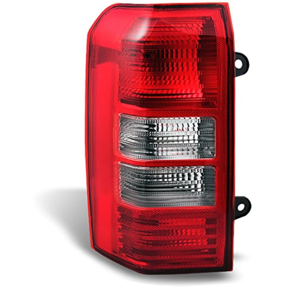 2008-2017 JEEP PATRIOT SUV Red Clear Tail Light Tail Lamp Brake Lamp Left Left Replacement
