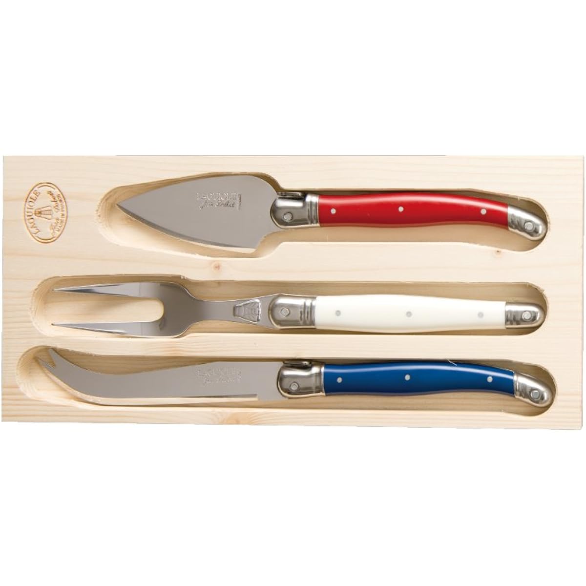 Jean Dubo Laiole Cheese Knife & Fork Set