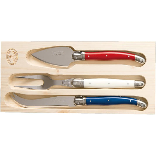 Jean Dubo Laiole Cheese Knife & Fork Set