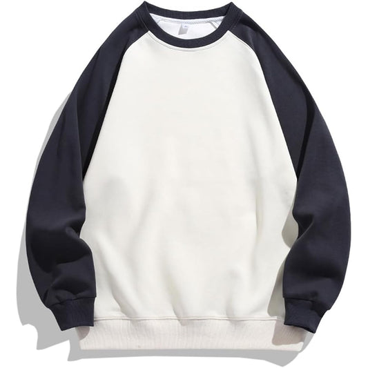 [SUKESEM] Sweatshirt, Men's, Autumn Clothing, Long Sleeve, Parka, Large Size, Sweatshirt, Round Collar T-Shirt, Popular, Pullover, Casual, Comfortable, Stylish, Loose, Spring, Autumn, Winter Clothes