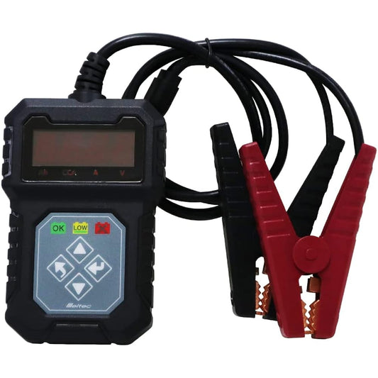 Meltech Daiji Kogyo Battery Diagnostic Machine (LED Digital Display) DC12V Diagnosis Contents: CCA value, CA value, MCA value Battery deterioration, power generation status & starting ability detection [ML-102]