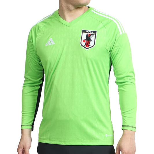 Adidas WL940 Men's Soccer Long Sleeve Uniform Japan National Team 2022 First Goalkeeper Replica