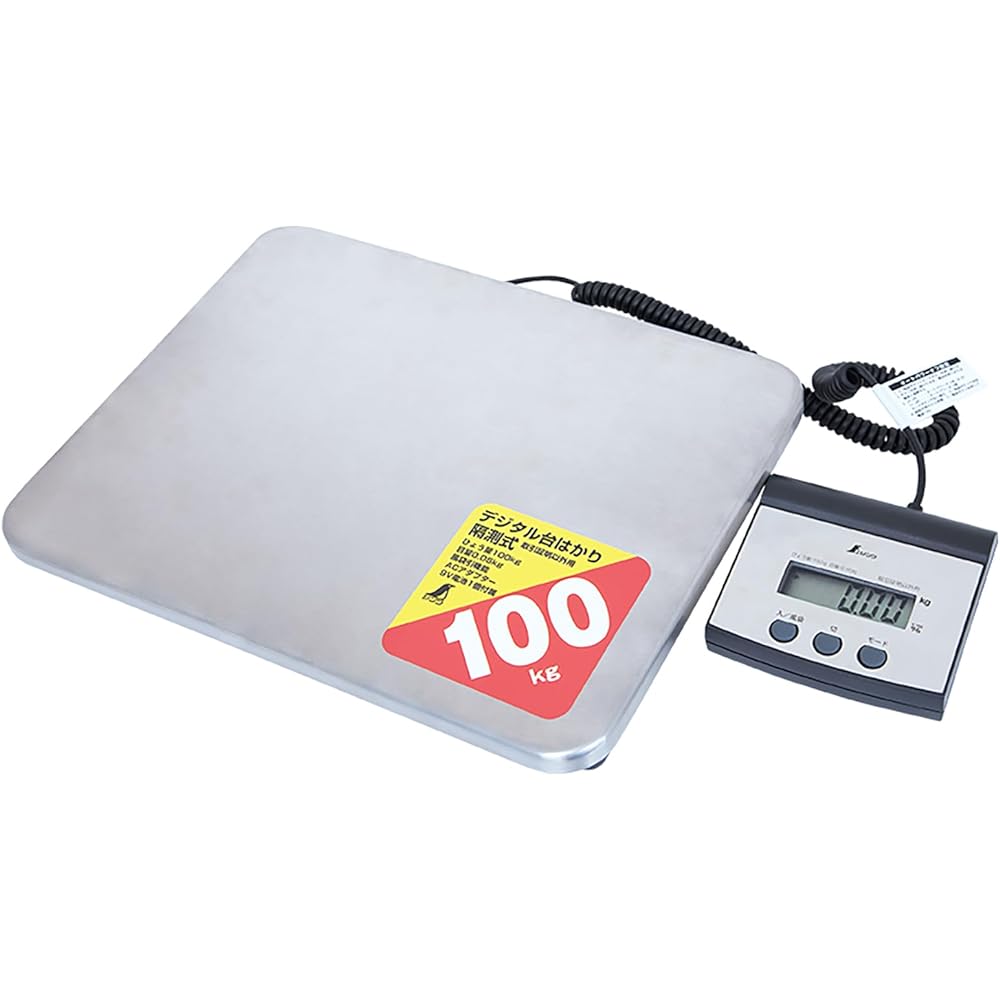 Shinwa Sokutei Digital Platform Scale Remote Measurement Type 100kg 70108