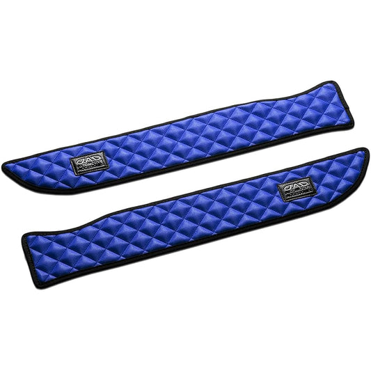 DAD Garson MH35S/55S Wagon R / Wagon R Stingray D.A.D Door Kick Guard for 1st Row Left and Right Set [Quilting Blue] GARSON KH009-01-03