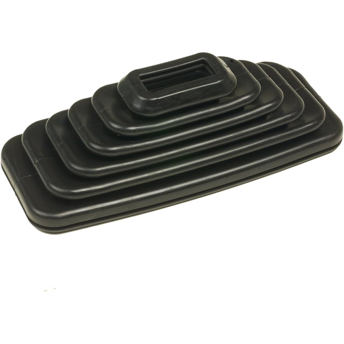 B & M 80668 Black Rubber Shifter Boots