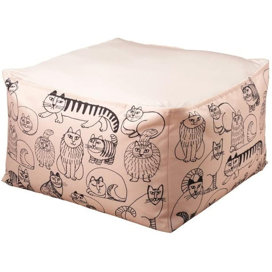 Marushin Bead Cushion LISA LARSON Cat Cushion 6865008900 Approximately H42 x W65 x D65cm