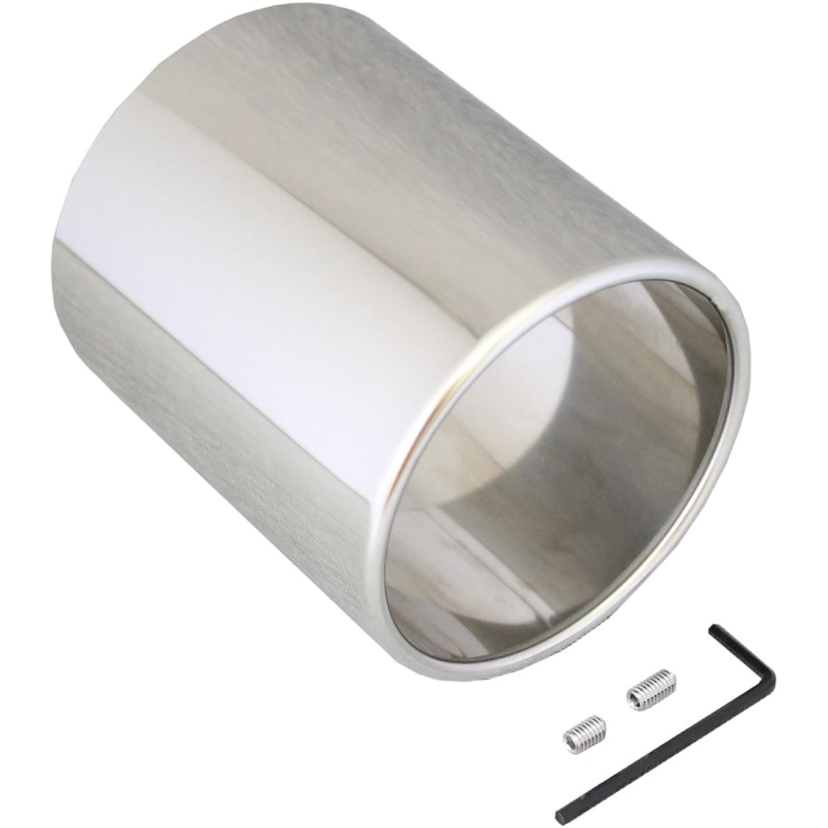 (Select Sizes) SFC Muffler Cutter, Hidden in Bumper, Extends Tail, Stainless Steel, Tail Pipe Type 80-120 *Tail Outer Diameter 3.1 inches (80 mm) Only