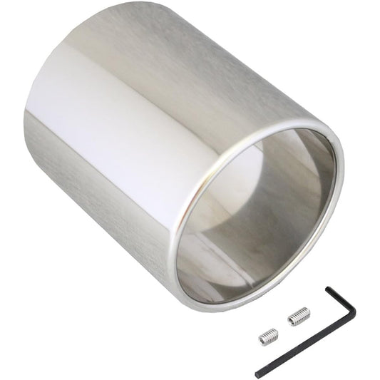 (Select Sizes) SFC Muffler Cutter, Hidden in Bumper, Extends Tail, Stainless Steel, Tail Pipe Type 80-120 *Tail Outer Diameter 3.1 inches (80 mm) Only