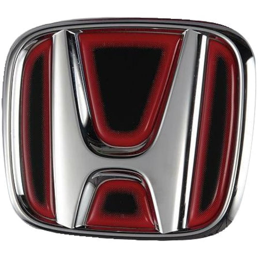 SILKBLAZE Heat Red Emblem Sheet for CR-Z Rear Black Base HRO-H08BK