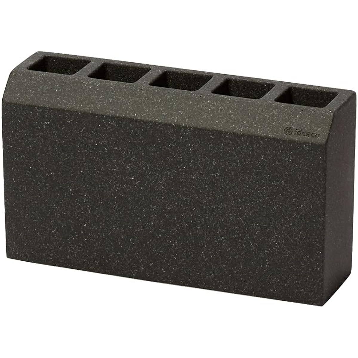 ideaco Umbrella stand, sand black, 5 holders, brick