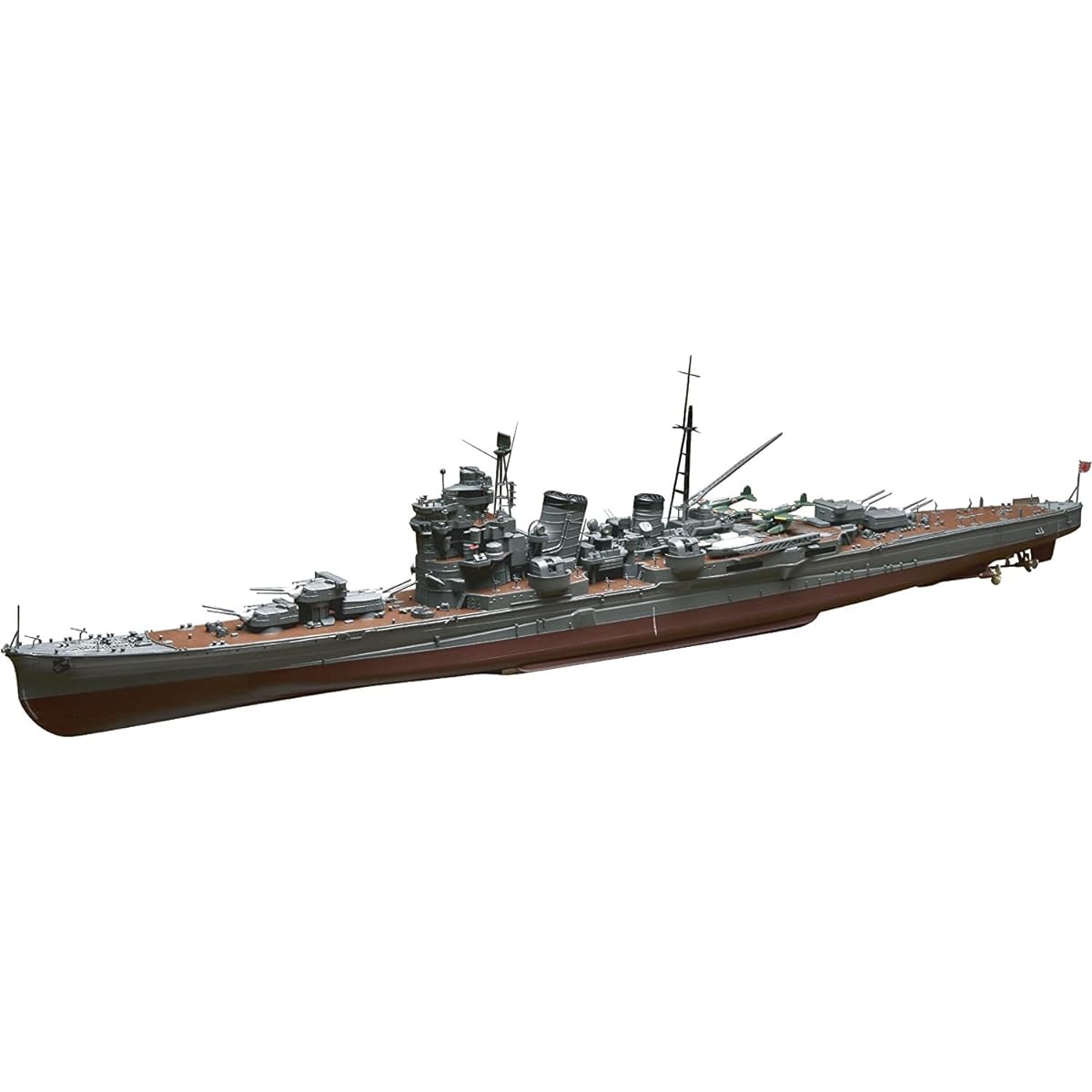 Aoshima Bunka Kyozaisha 1/350 Ironclad [Steel Ship] Heavy Cruiser Ashigara