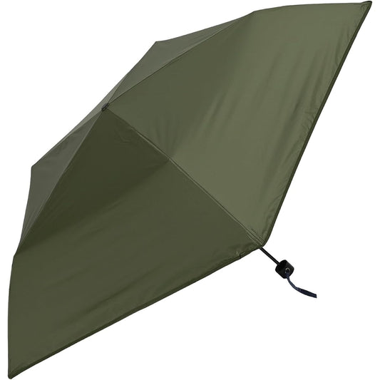 KiU Folding Umbrella, Folding Umbrella, Parasol, Rain Umbrella, For Both Sunny and Rainy Weather, UV Protection, Sun Protection, UV Protection, Heat Stroke Prevention, Lightweight, Simple, Men's, Women's, Unisex, Plain, Khaki KAH02-906