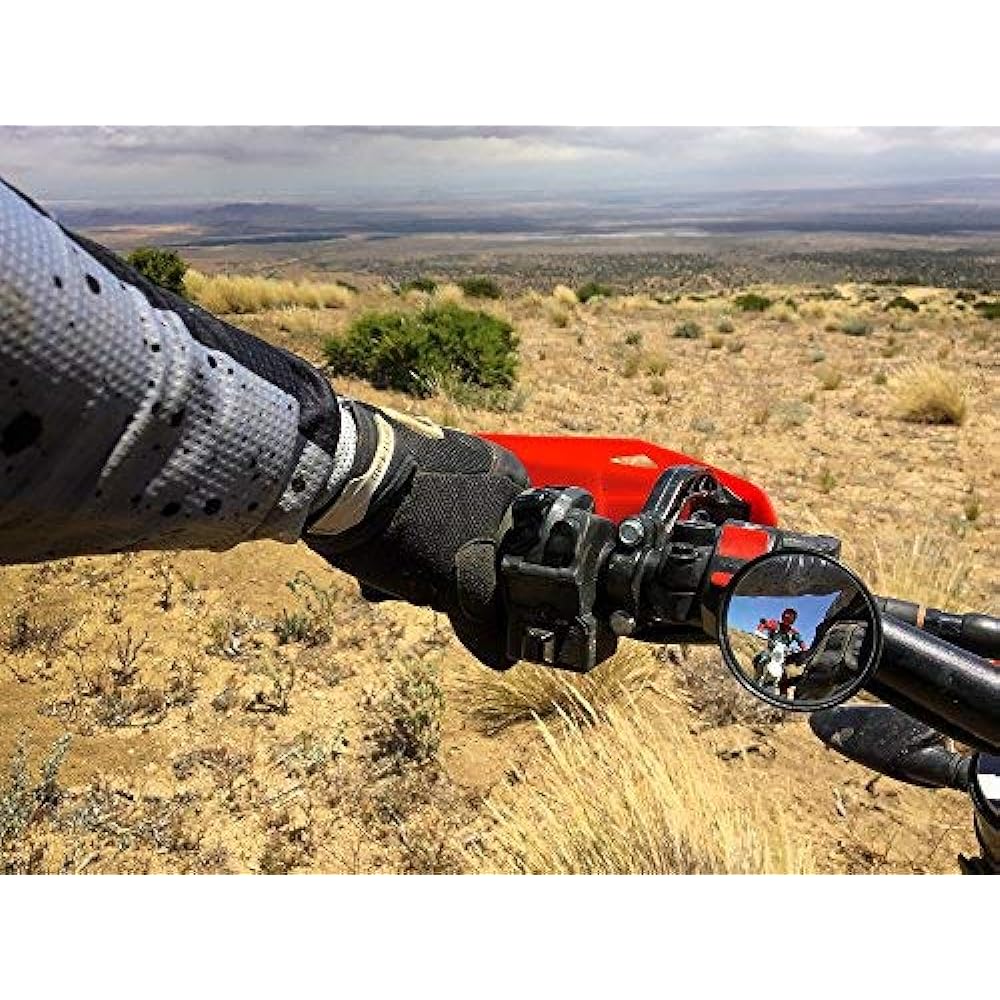 DOUBLETAKE Mirror Trail Motor Cycle Mirror Set Universal Fit