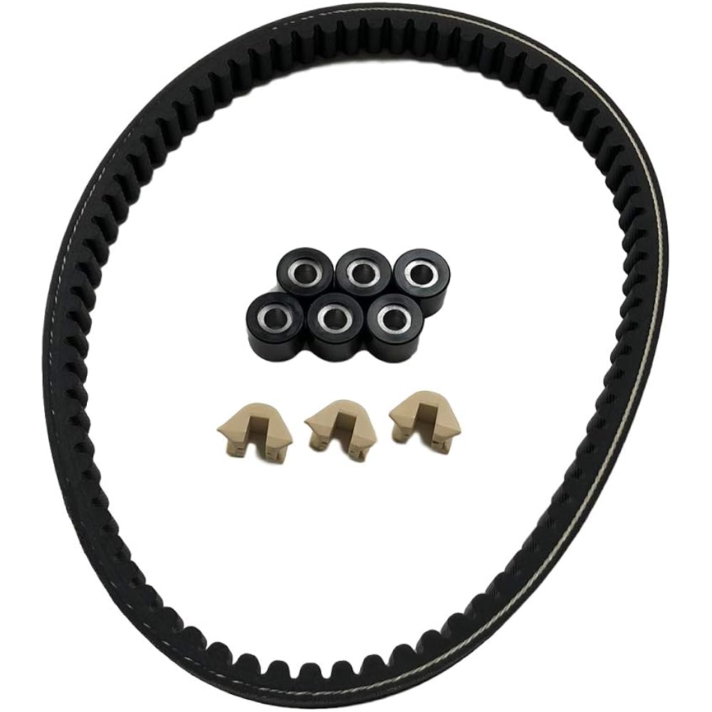 Suzuki Address V125 CF46A UZ125K5/6/7/Address V125G CF46A UZ125GK5/7/Address V125 Limited CF46A UZ125ZK7/9/(Compatible genuine product number: Drive belt): 27601-33G00 (Compatible genuine product number: Weight roller): 21650-33G00:20x15