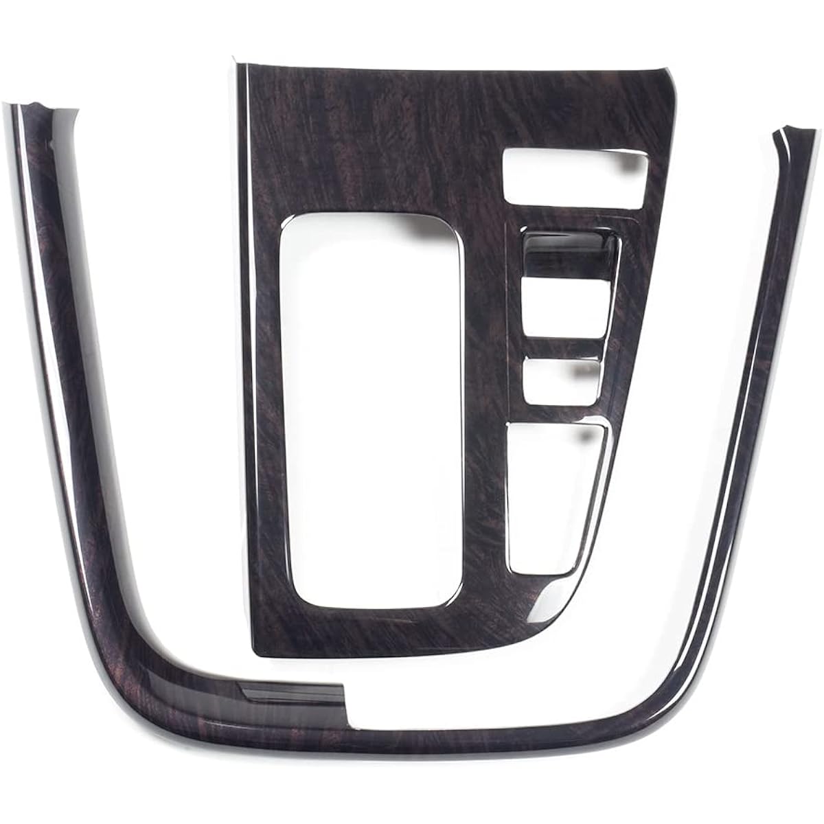 SecondStage Toyota Noah Voxy 90 Series NOAH VOXY Shift Panel for Electro Shift Matic Black Wood Grain II T676KW2