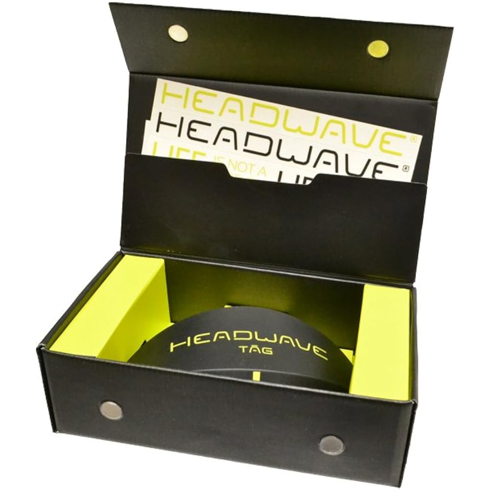 Headwave TĀG Headwave Helmet Speaker No Wiring Required Rechargeable Bluetooth Compatible Waterproof Dustproof