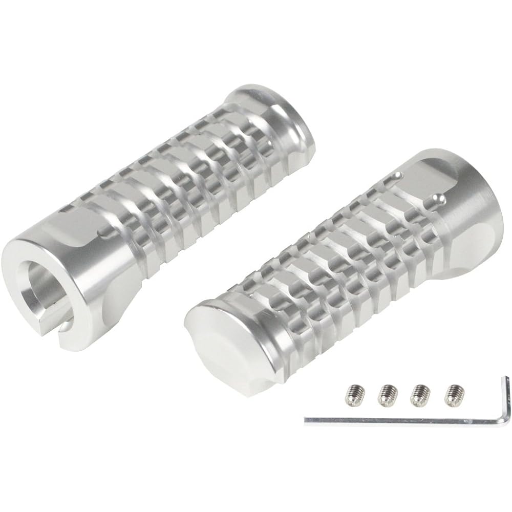 Special Parts Takegawa Billet Aluminum Step Bar Kit Silver Super Cub 50/50 Pro/110/110 Pro 06-13-0071