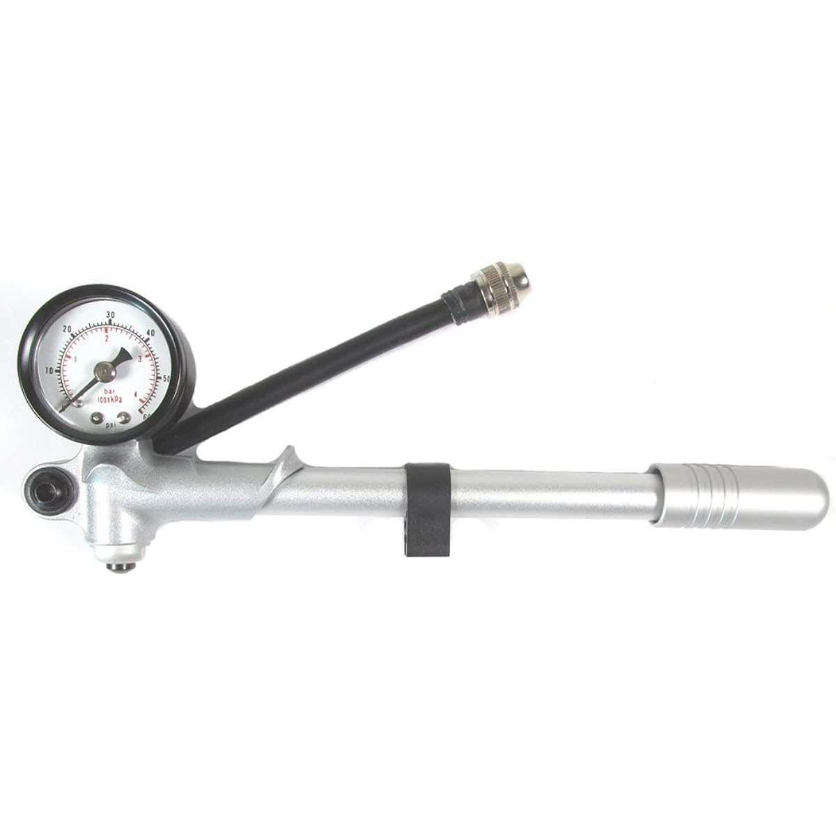 Hill Country Customs 60 PSI Air Shock Pump Metal Handle For Harley Davidson Rear Suspension -HC -AP