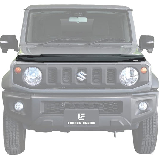 Jimny Bug Guard Hood Protector JB64 JB74 Sierra Custom Parts Bug Guard Smoke Installation Instruction Included Made in New Zealand