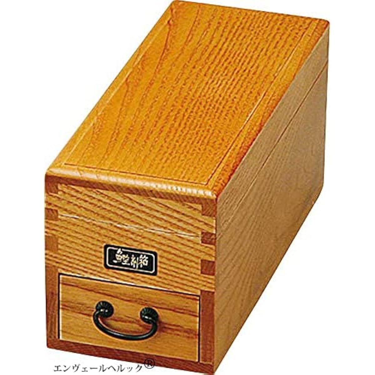 Enjoy the flavorful freshly shaved bonito flakes Box 10 x 25 x Height 11cm Zelkova style Made in Japan Enjoy the happiness of freshly shaved bonito at home Nostalgic Enver Helluk (R)