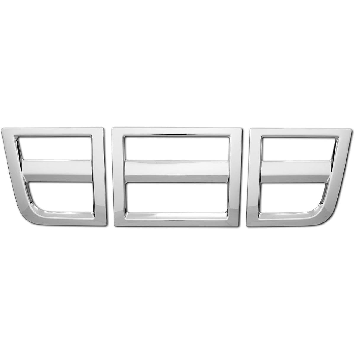 [Isuzu Gig] Plated Surround Front Grille, 3 Piece Kit