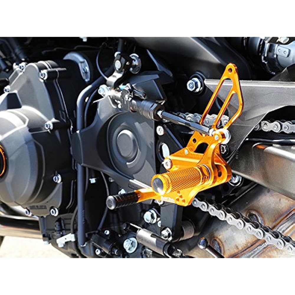 BABY FACE Back Step Kit Aluminum Gold MT-09/FZ-09(17-) 002-Y020GDR