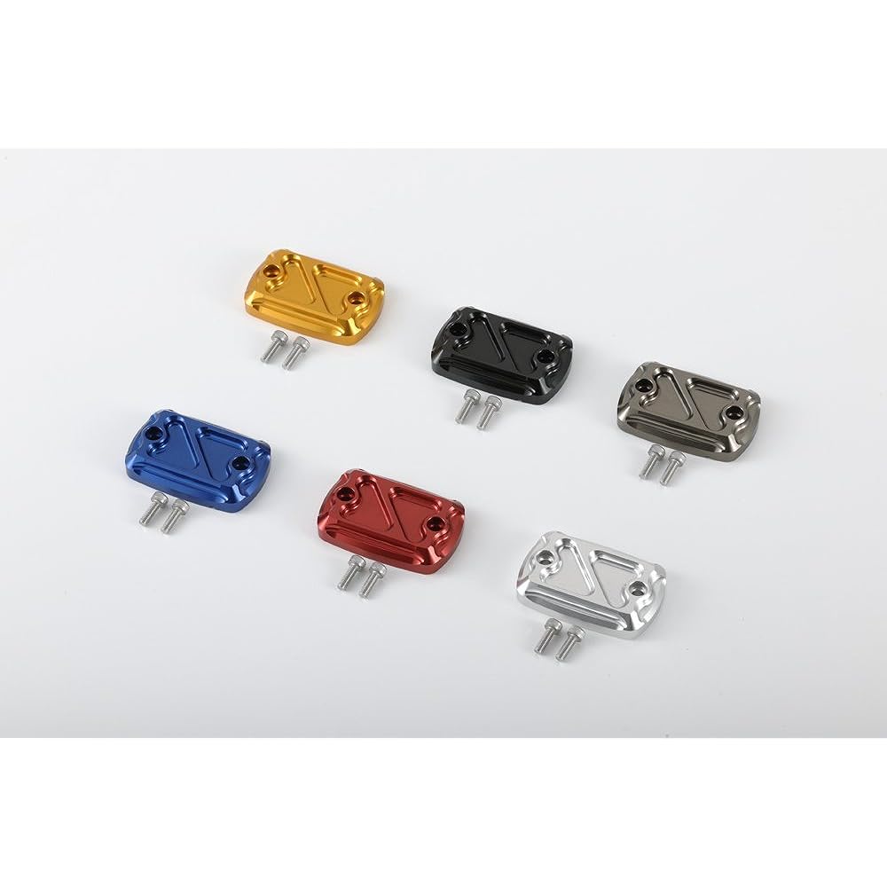 POSH Motorcycle Supplies Master Cylinder Cap Square YZF-R25 (2015~) ABS MT-25 MT-03 (2016~) Gold 500050-04