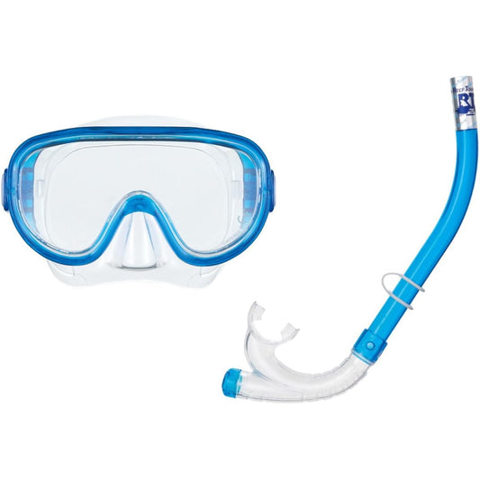 Reef Tourer Mask Snorkel 2 Piece Set Unisex RC-1123 Aquamarine