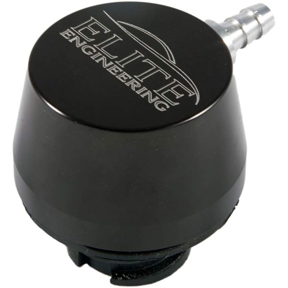 Elite Engineering Aluminum Clean side oil separator (CSS) Kit -GM LS V8 compatible -Black