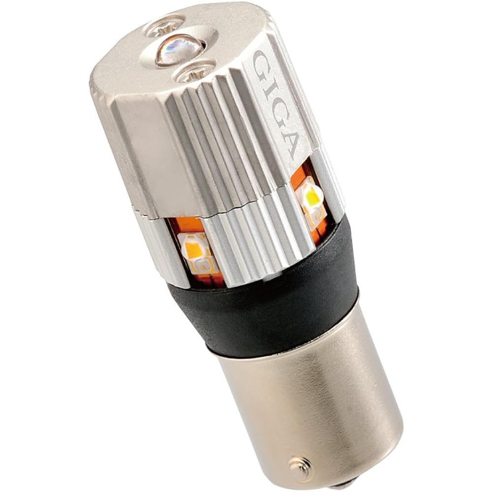 Carmate Car LED Turn Signal GIGA S25S 250lm Amber BW324