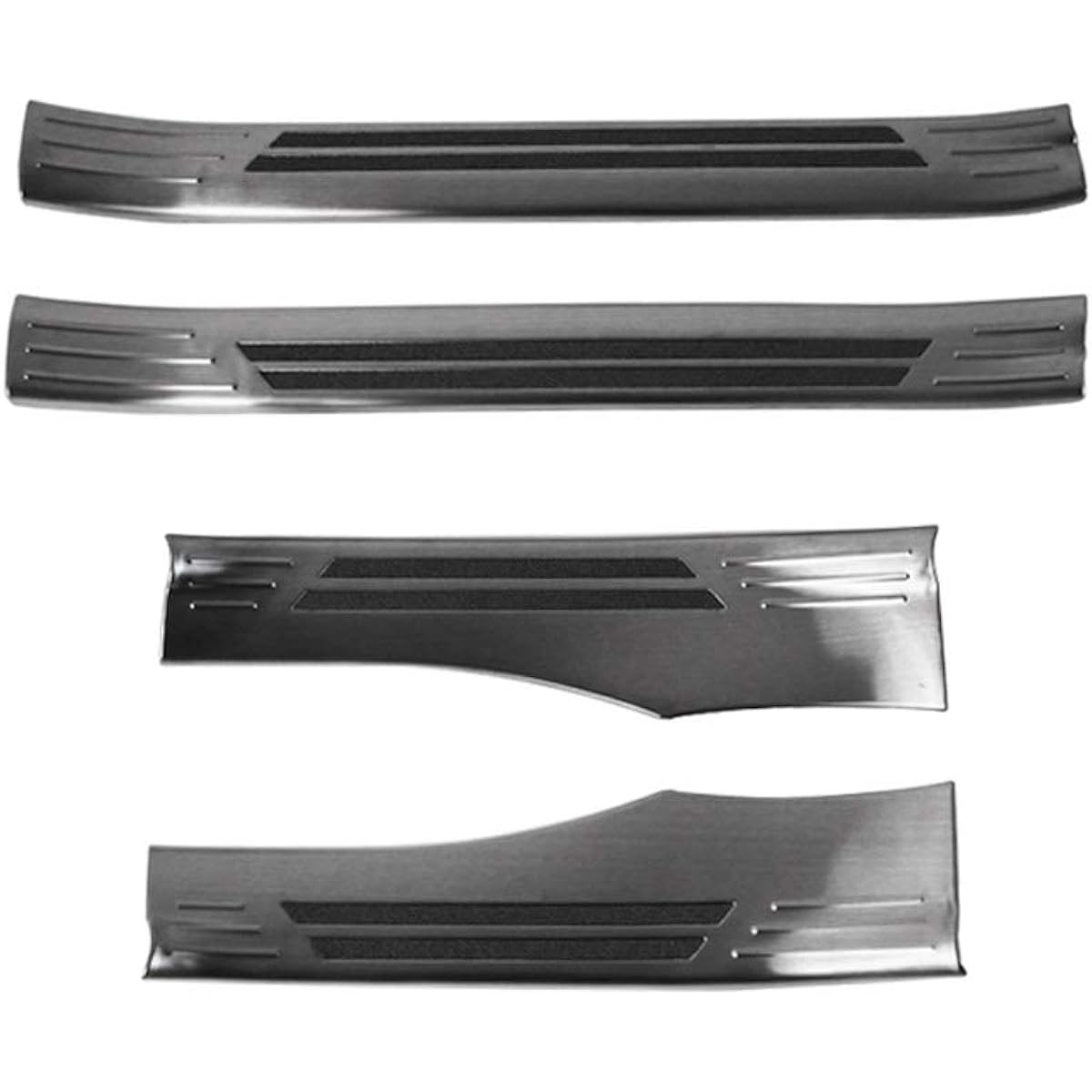 Samurai Produce Toyota Corolla Sport Corolla Touring 210 Series Dedicated Side Step Inside Scuff Plate 4P Black Hairline