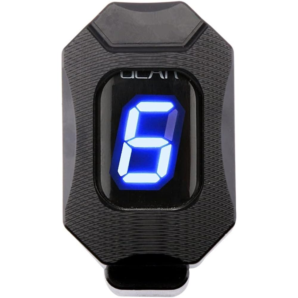Speed Display Meter Motorcycle Gear Indicator 1-6 Level ECU Plug Mount Suzuki Intruder 800 V-Strom GSXR 600 SV650 750 Speed Gear Display