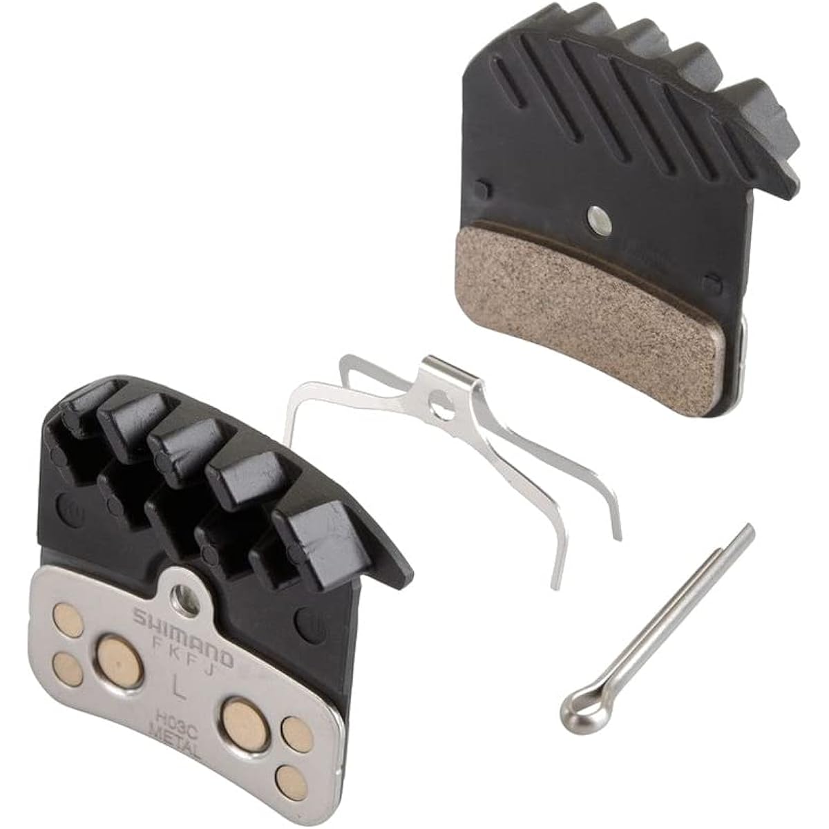 SHIMANO Repair Parts Disc Brake Pad H03C Metal with Fin Y8VT98020