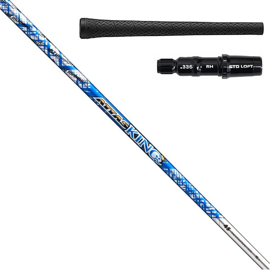 UST Mamiya TaylorMade SIM2/SIM/M5/M6/M4 compatible shaft with sleeve ATTAS 13 KING (with IOMIC grip) Blue