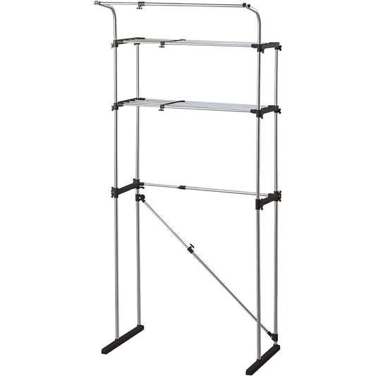 Bestco Stainless Steel Washing Machine Rack with Hanger Brown NY-235 Can also be placed in waterproof pan