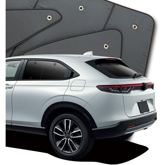 New Vezel RV3/6 Type Hybrid Curtain Sunshade Sleeping in Car Goods Privacy Sunshade Rear Compatible "01s-c032-re"