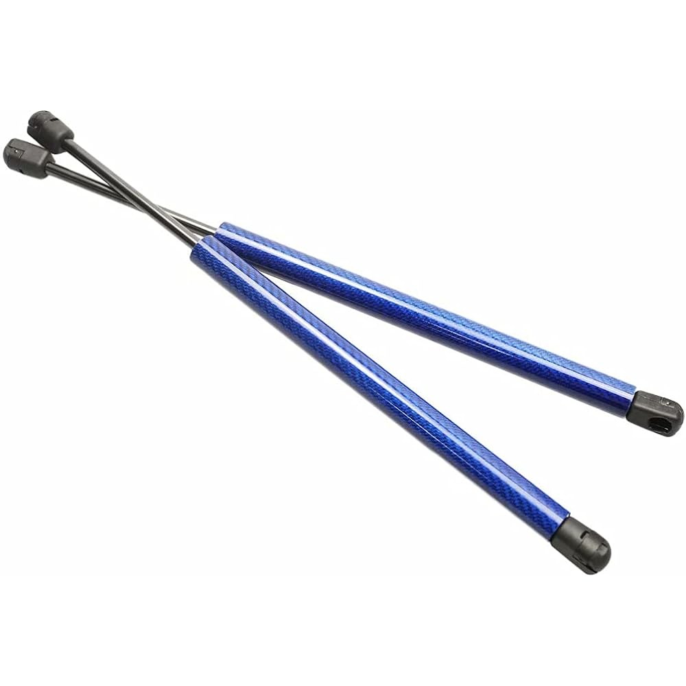 JINGLINGKJ Rear Gate Trunk Damper 2002-2010 March NISSAN MARCH K12 type 3rd generation hatchback 90451AX000 90450AX610 GSAX000 vehicle inspection compatible 2 sets (blue carbon) [parallel imports]