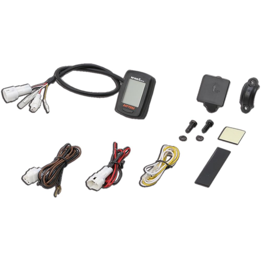 Daytona Motorcycle Digital Gear Position Indicator Display Range N/1~8 Speed 60 x 40 x 17.5mm NANO2 78595