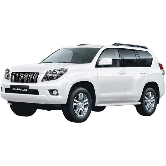 DOYUSHA 27MHz 1/16 Scale R/C Car Land Cruiser Prado White Electric Radio Control 614362