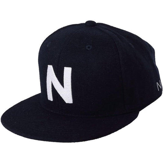 Uzaki Nissin N logo navy cap.