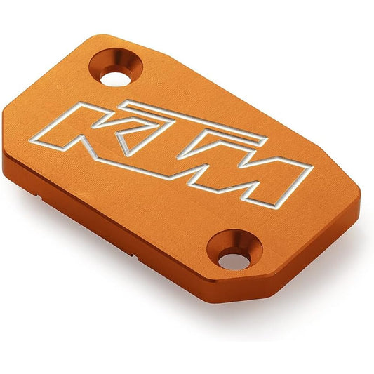 Genuine KTM Orange Master Cylinder Cover fits your KTM motorcycle's BREMBO front brake or clutch master cylinder. SXS05450210