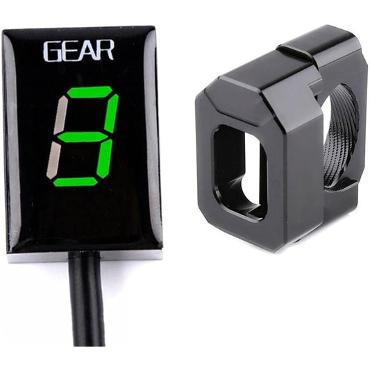 Speed Display Meter Motorcycle Ecu Direct 1-6 Speed Gear Display Indicator Holder for Kawasaki Ninja 300 400 Z300 ER6N Z1000 Z1000SX Z800 Z750